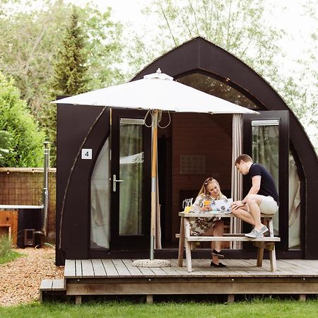 Pod Huisje Met Hottub Dokkum Eksteriør billede