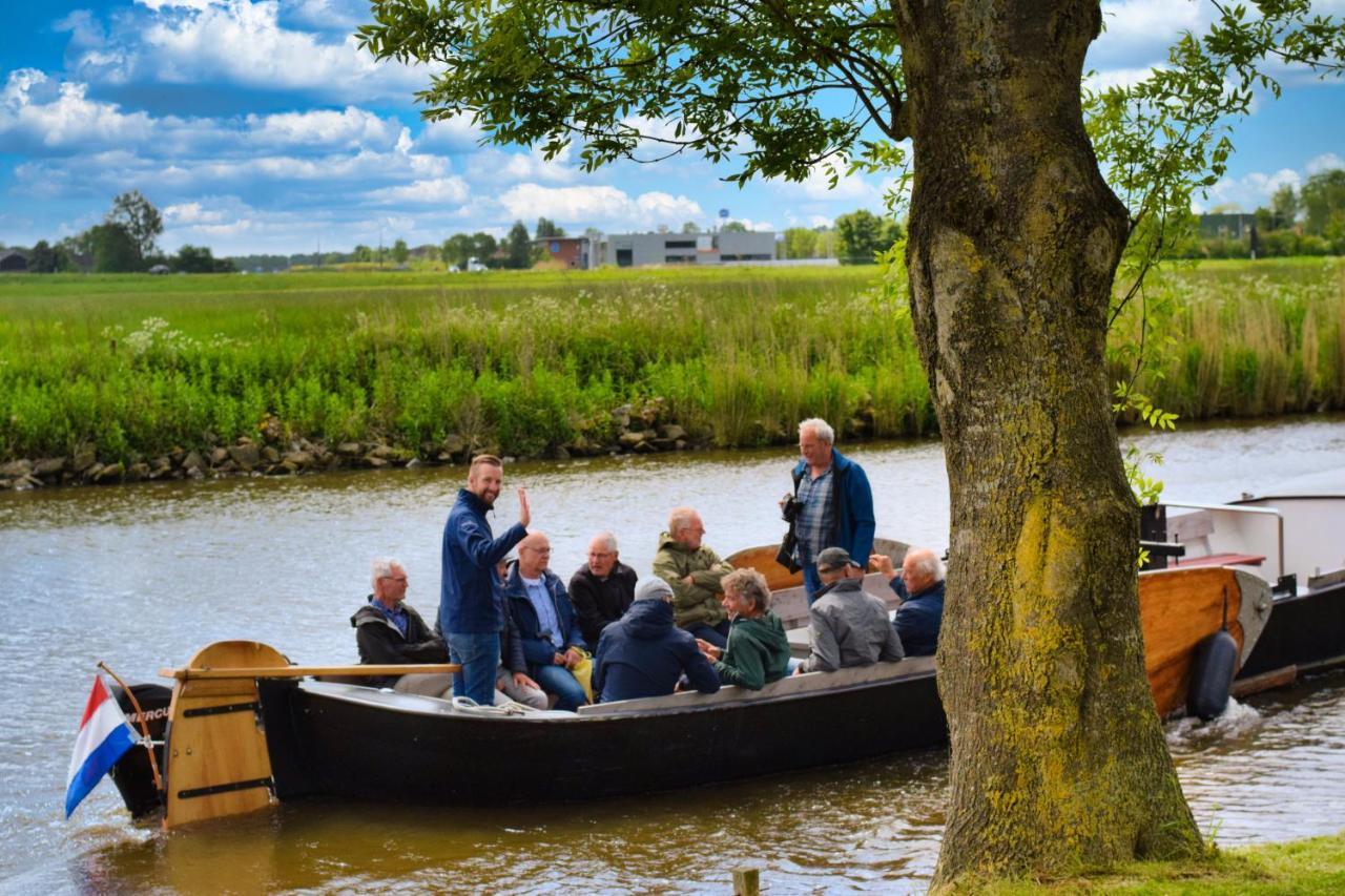 Pod Huisje Met Hottub Dokkum Eksteriør billede